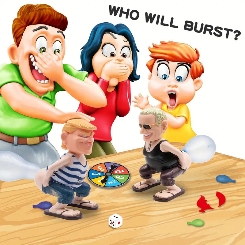 ! GiggleBurst Farty Guy Ballonspel – Hilarisch Partyspel