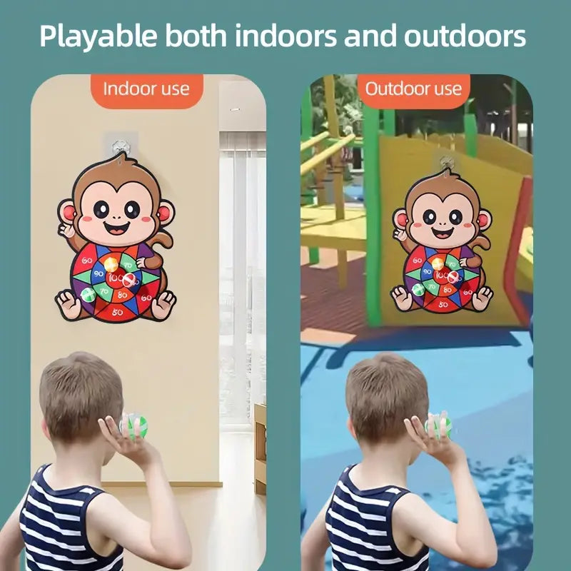 ! JungleShot Monkey Blast Schietspel – Interactief Twee-Speler Bordspel