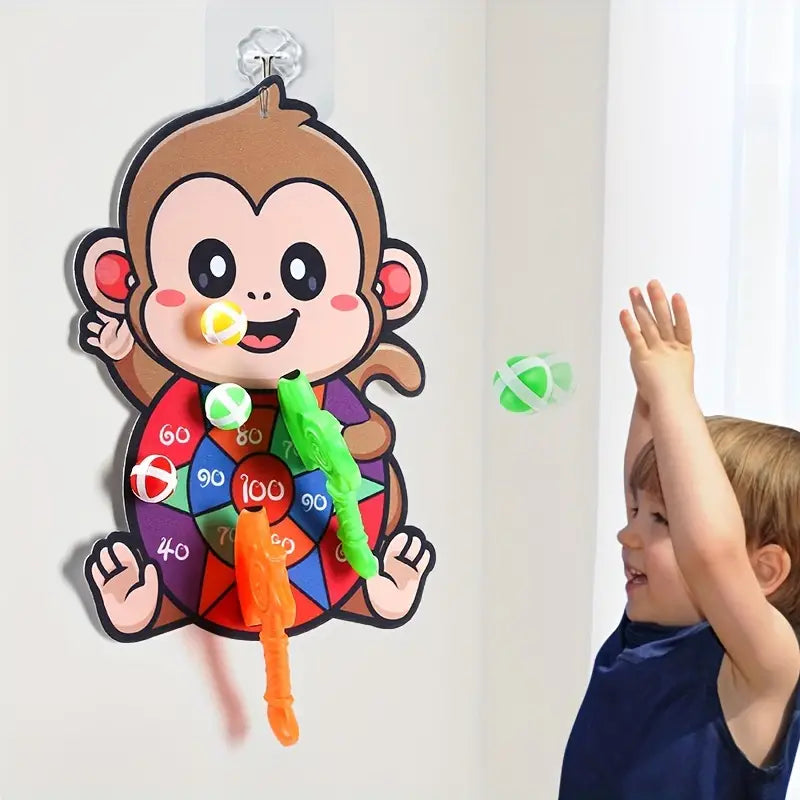 ! JungleShot Monkey Blast Schietspel – Interactief Twee-Speler Bordspel